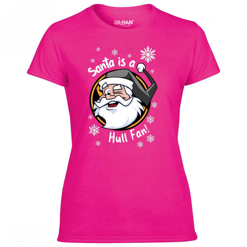 Santa Is A Hull Fan! Women's Tshirt