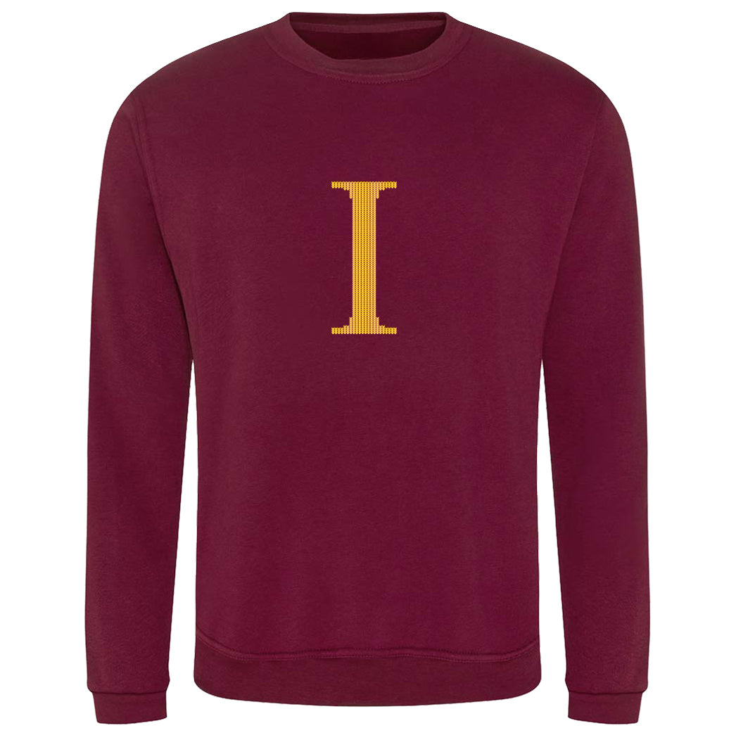 Mrs Weasley's Claret Adult's Christmas Jumper Sweatshirt