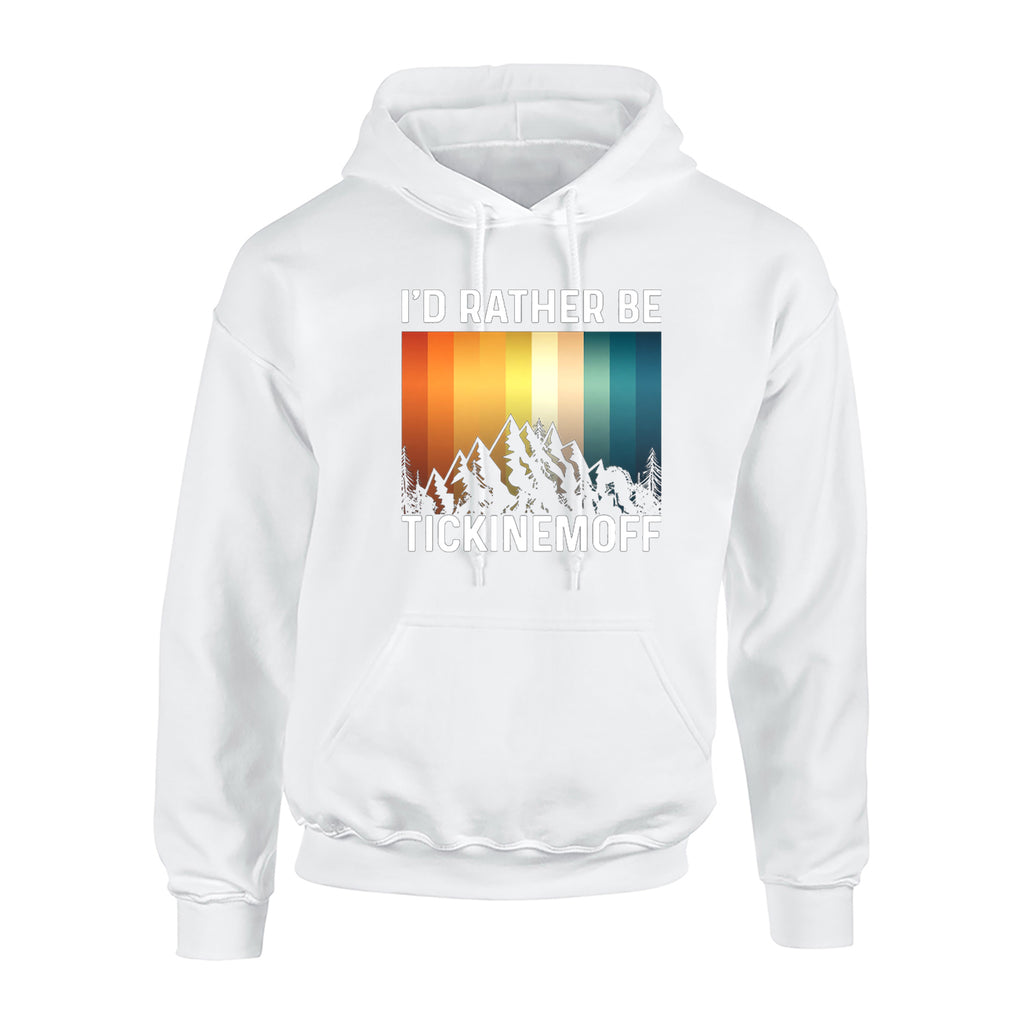 TickinEmOff Adult's Hoodie (I'd Rather Be TickinEmOff)