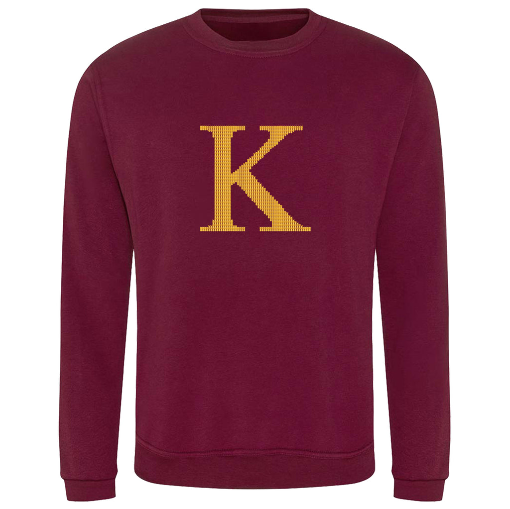 Mrs Weasley's Claret Adult's Christmas Jumper Sweatshirt