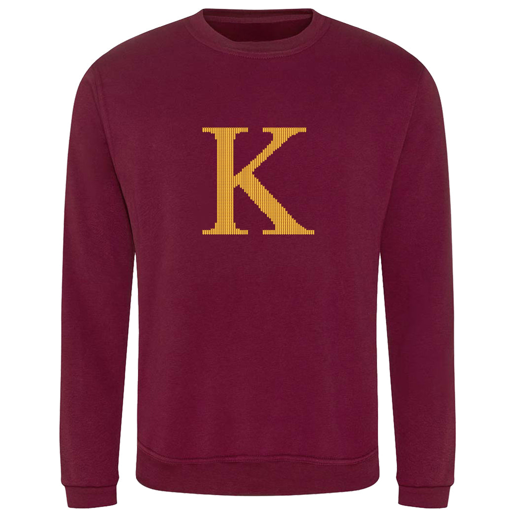 Mrs Weasley's Claret Adult's Christmas Jumper Sweatshirt