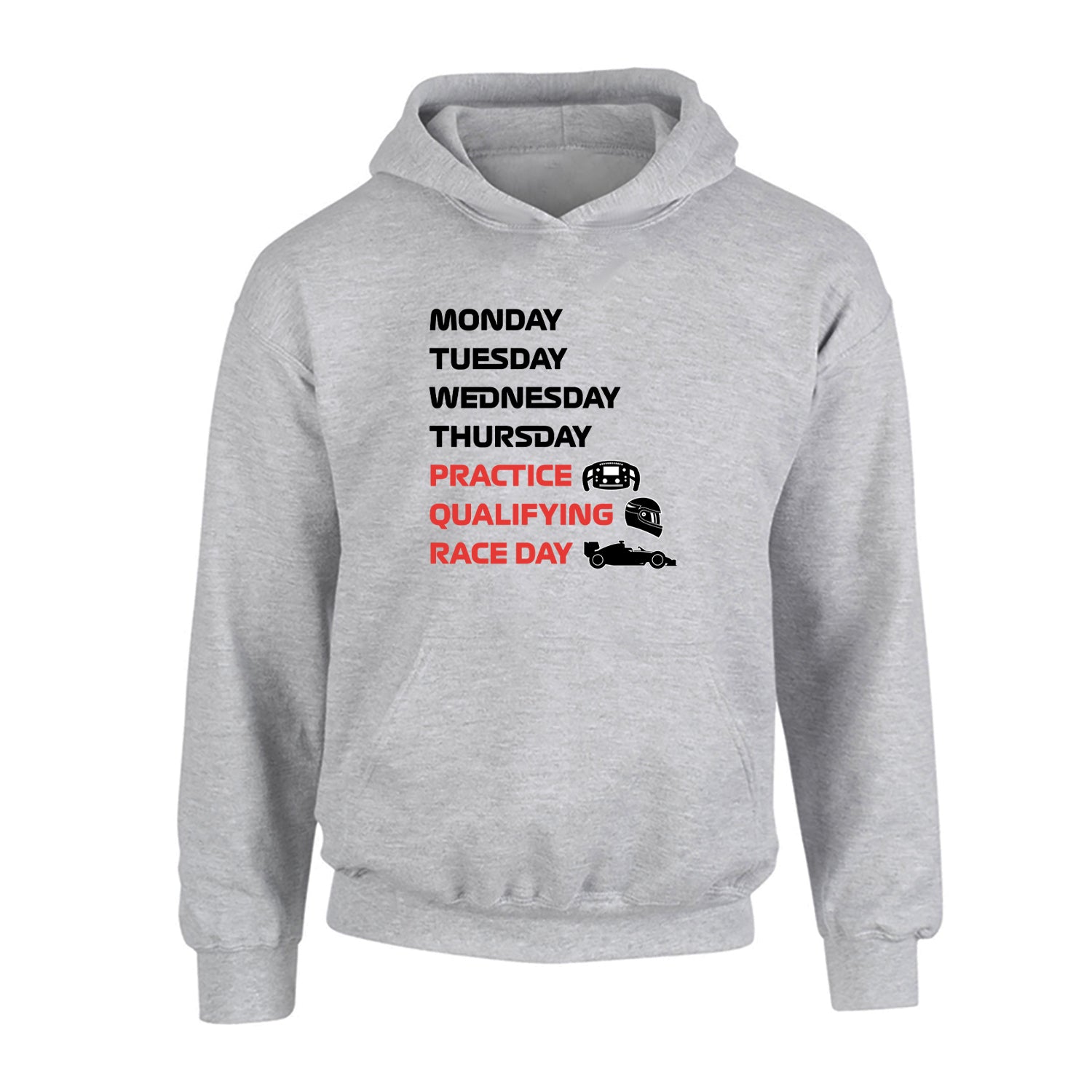 Practice Qualifying Race Day Children's Hoodie