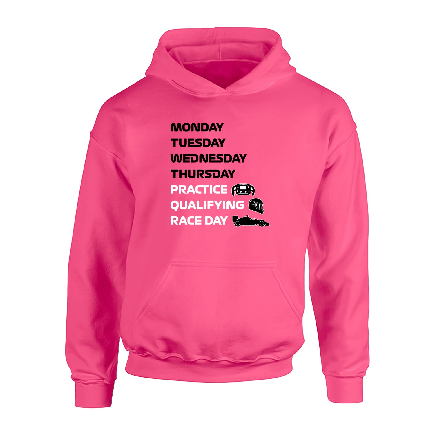Practice Qualifying Race Day Children's Hoodie
