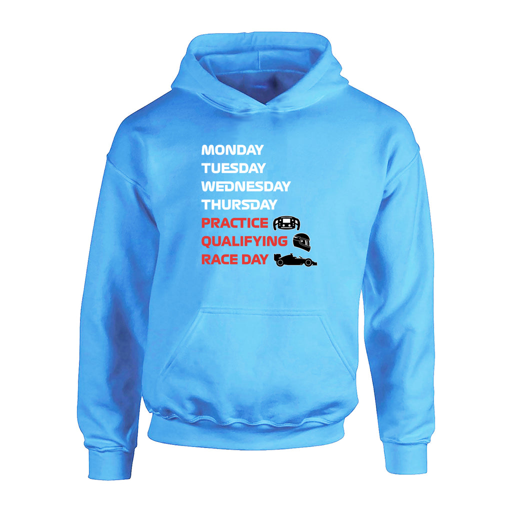Practice Qualifying Race Day Children's Hoodie
