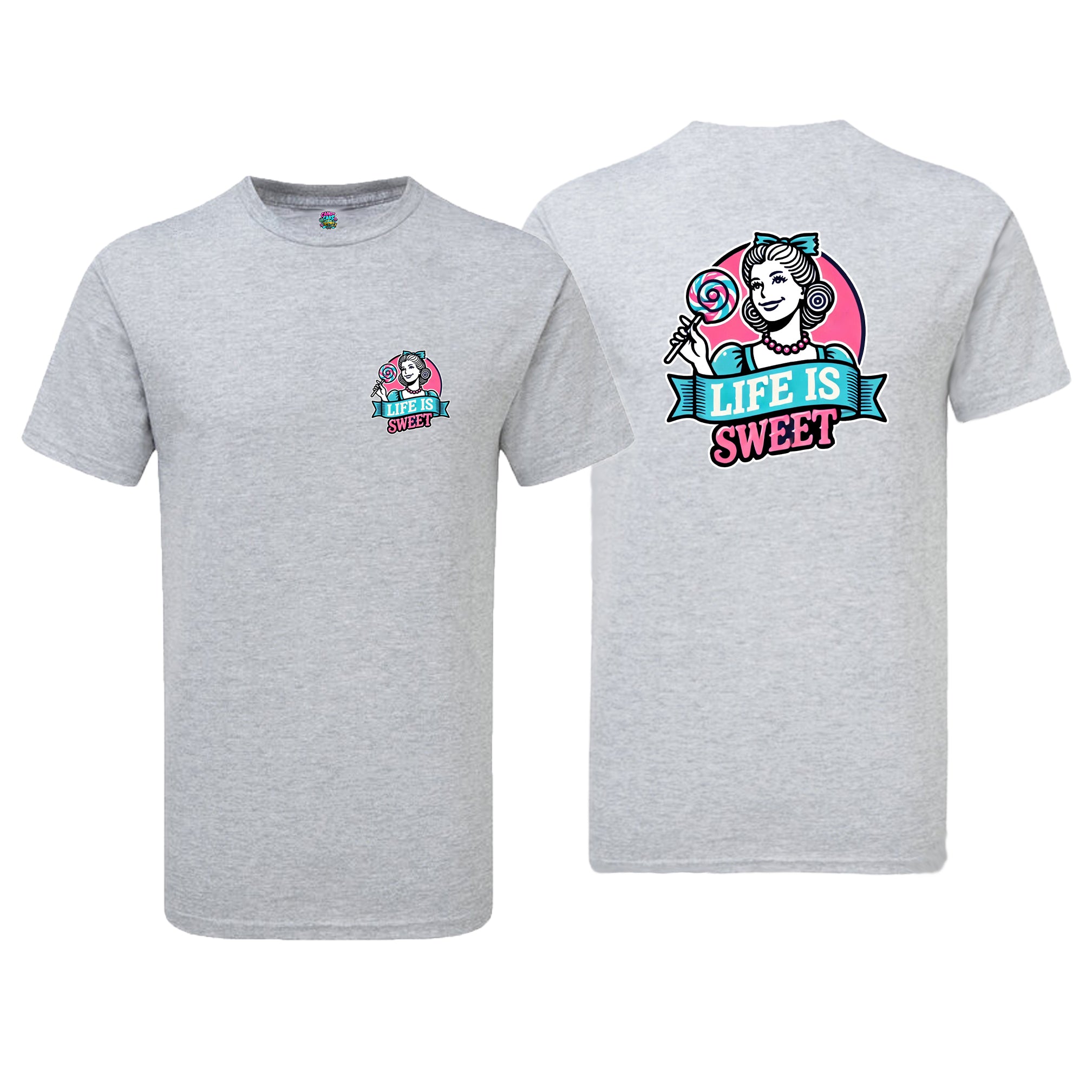 Candy Cabs Life Is Sweet 'Lady' Men's Tshirt