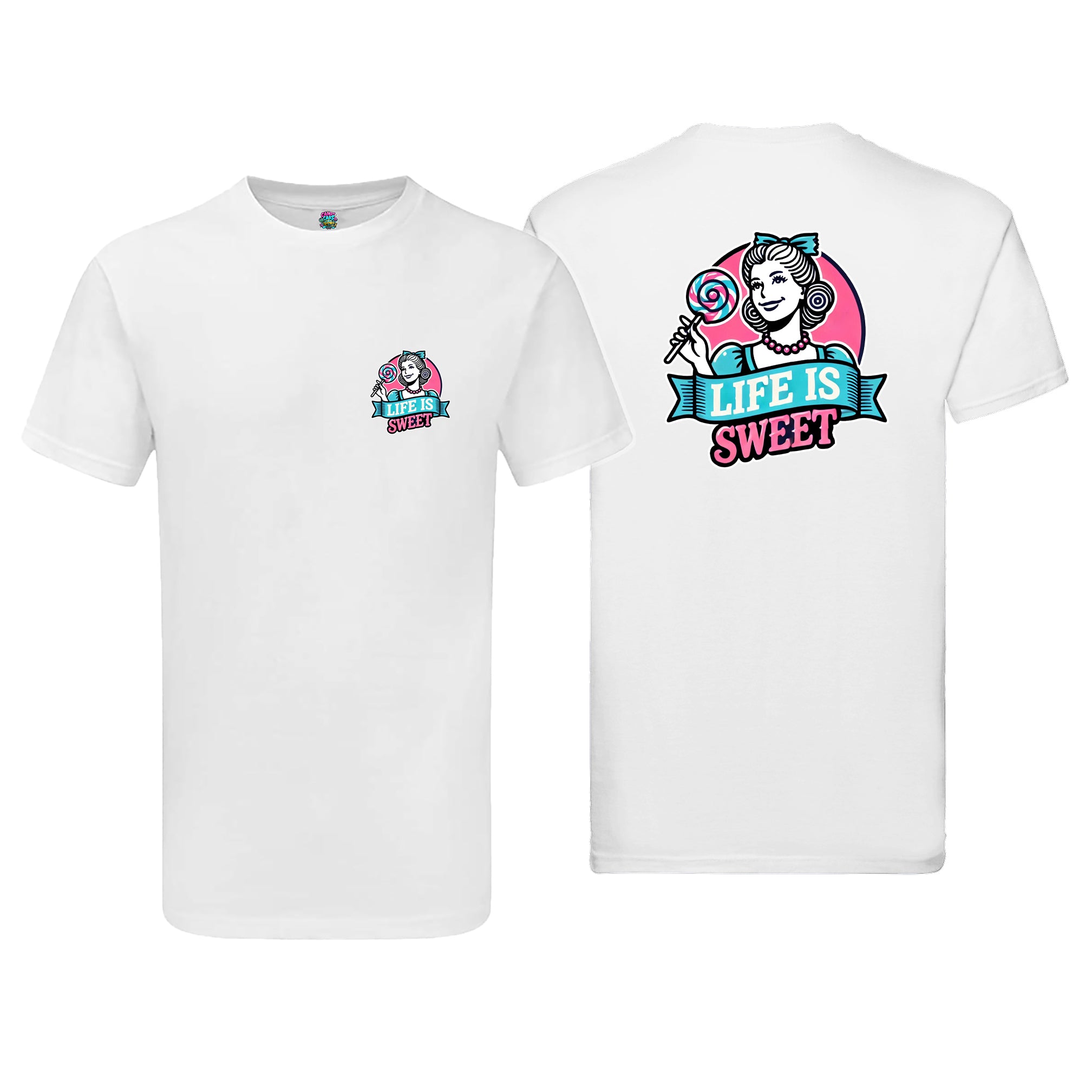 Candy Cabs Life Is Sweet 'Lady' Men's Tshirt