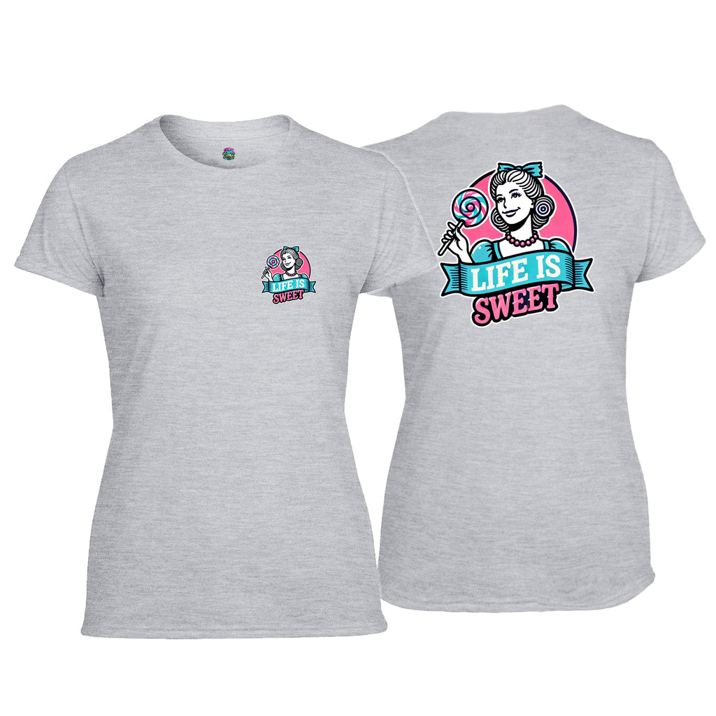 Candy Cabs Life Is Sweet 'Lady' Women's Tshirt