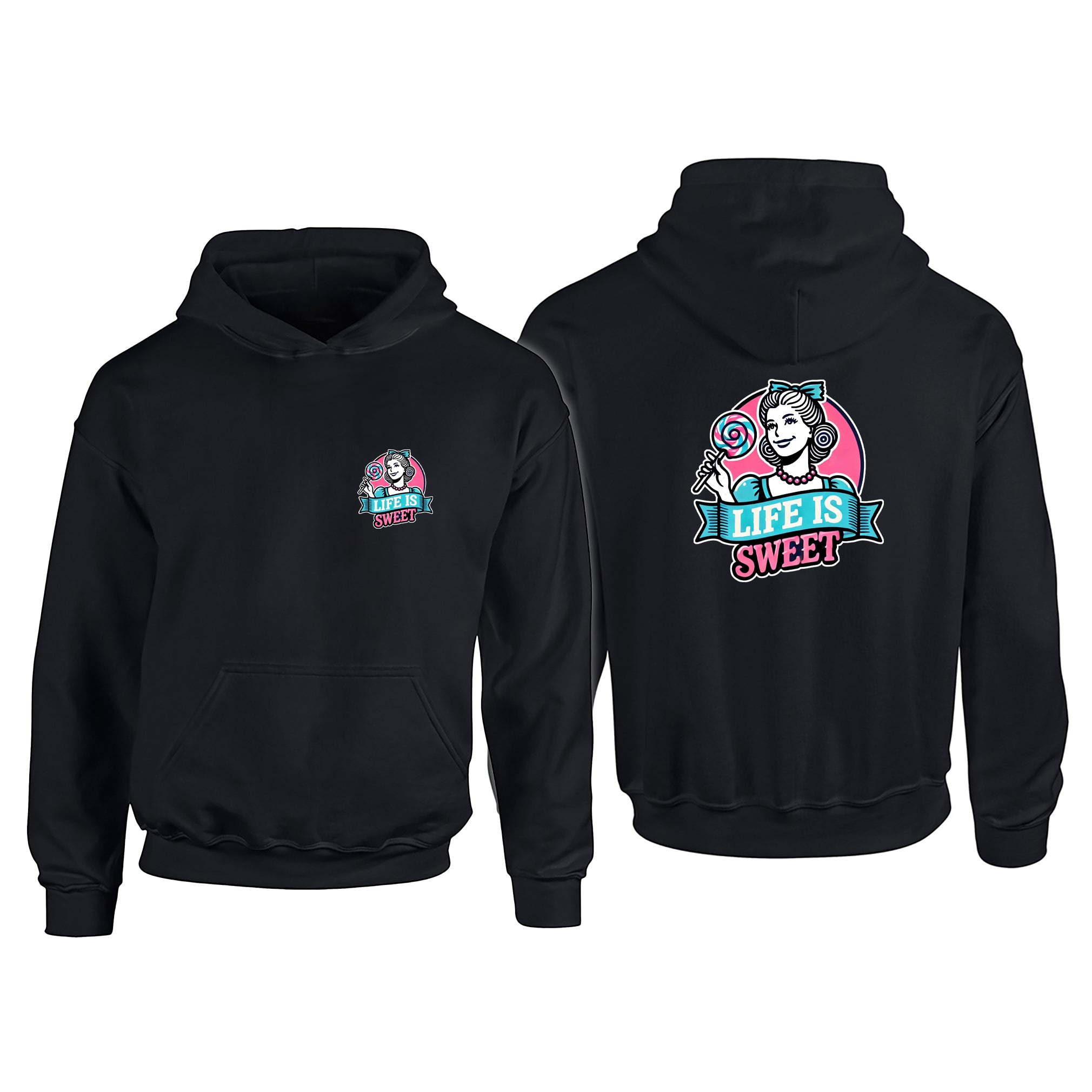 Candy Cabs Life Is Sweet 'Lady' Children's Hoodie
