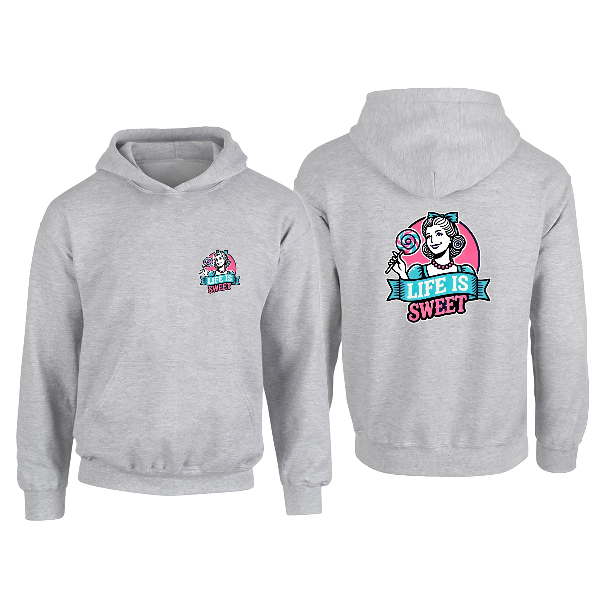 Candy Cabs Life Is Sweet 'Lady' Children's Hoodie