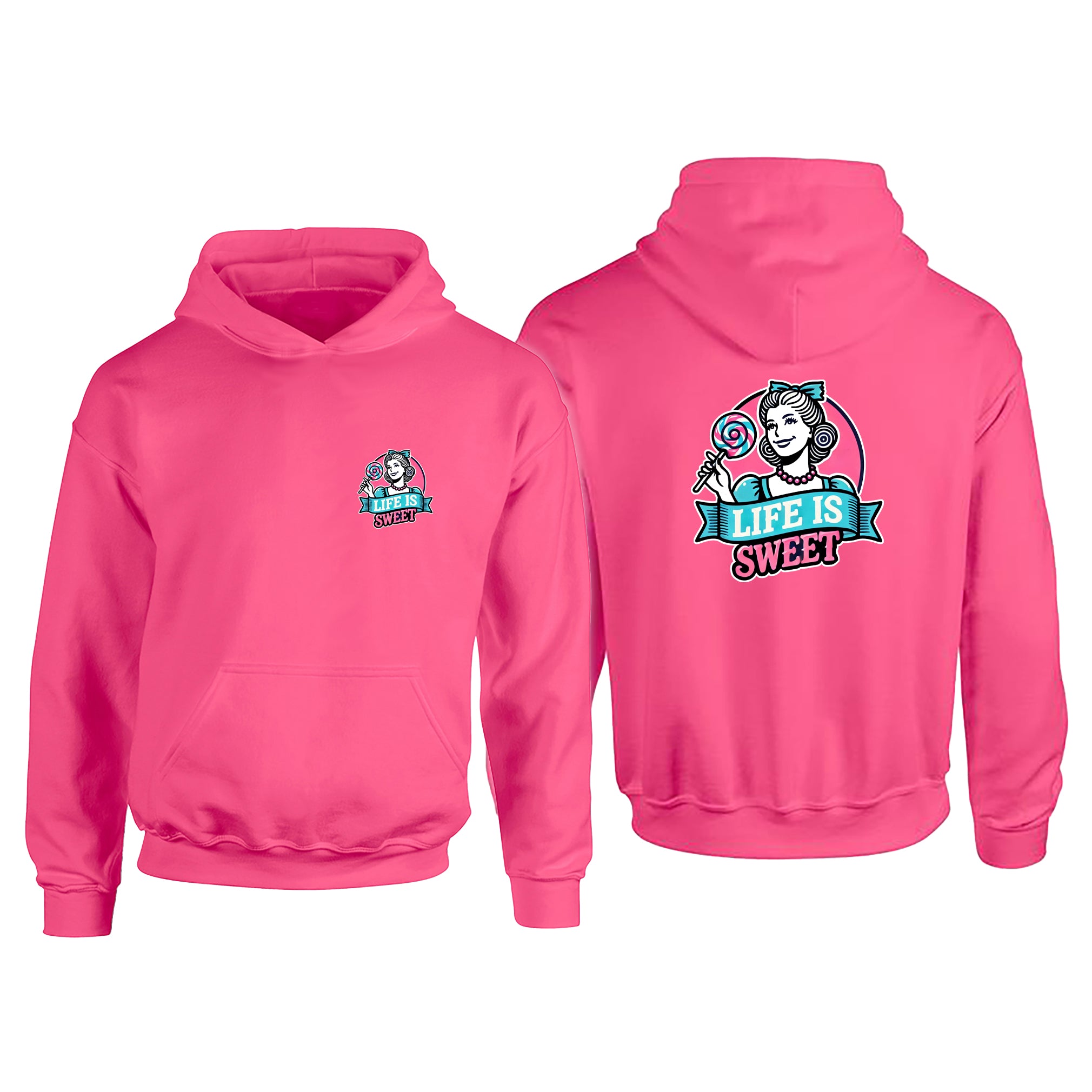 Candy Cabs Life Is Sweet 'Lady' Children's Hoodie