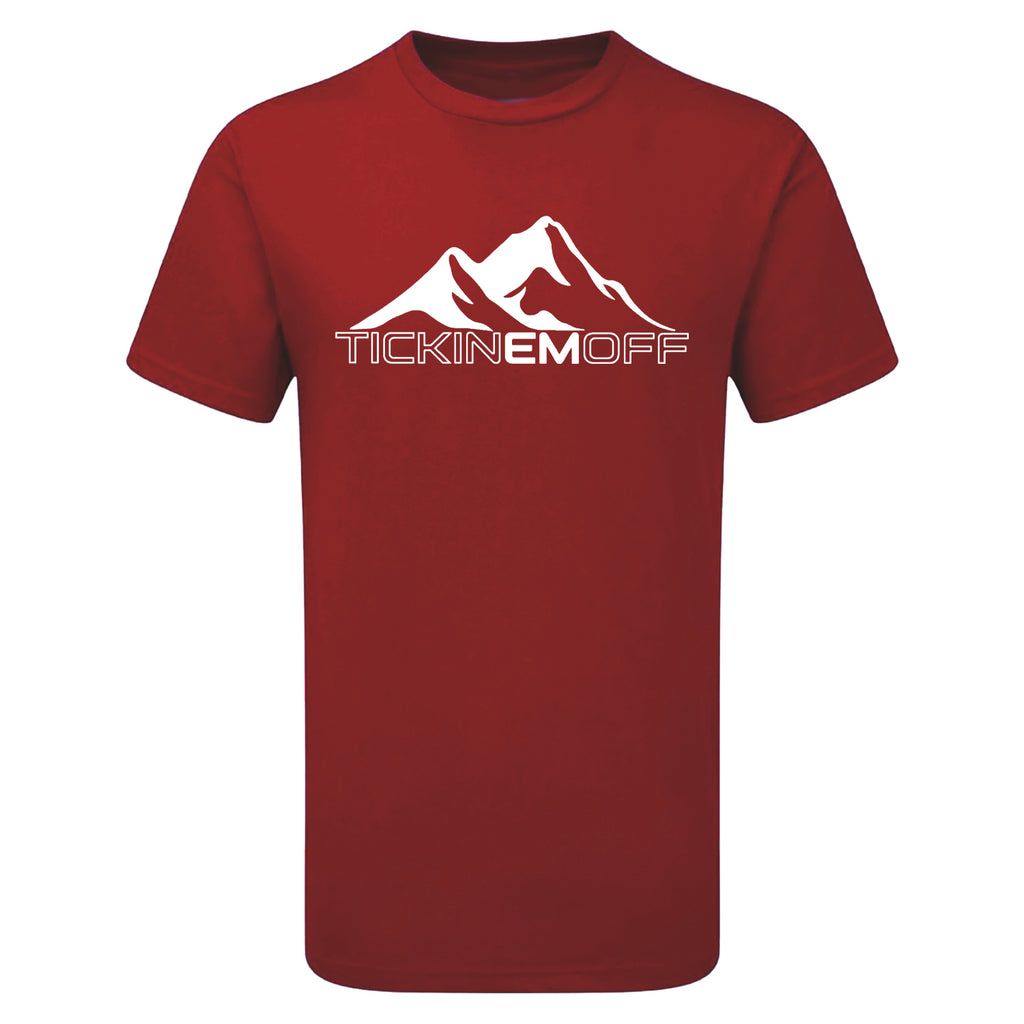 TickinEmOff Men's Tshirt (Large Logo)