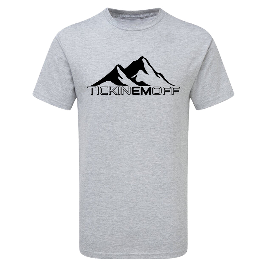 TickinEmOff Men's Tshirt (Large Logo)