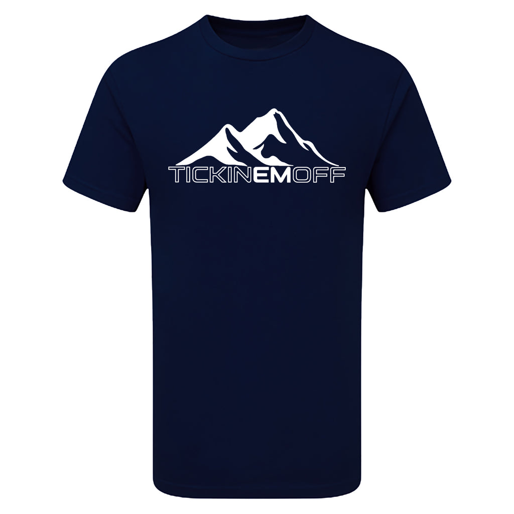 TickinEmOff Men's Tshirt (Large Logo)