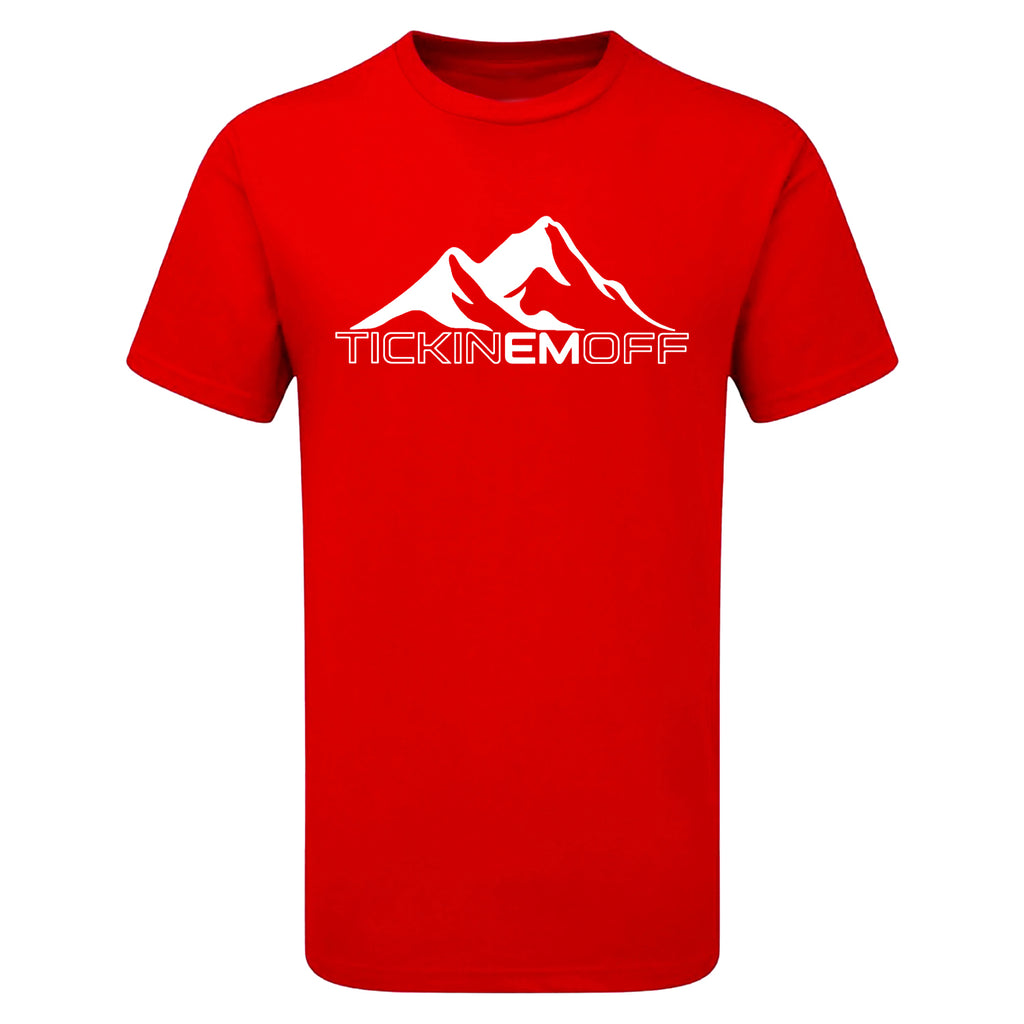 TickinEmOff Men's Tshirt (Large Logo)