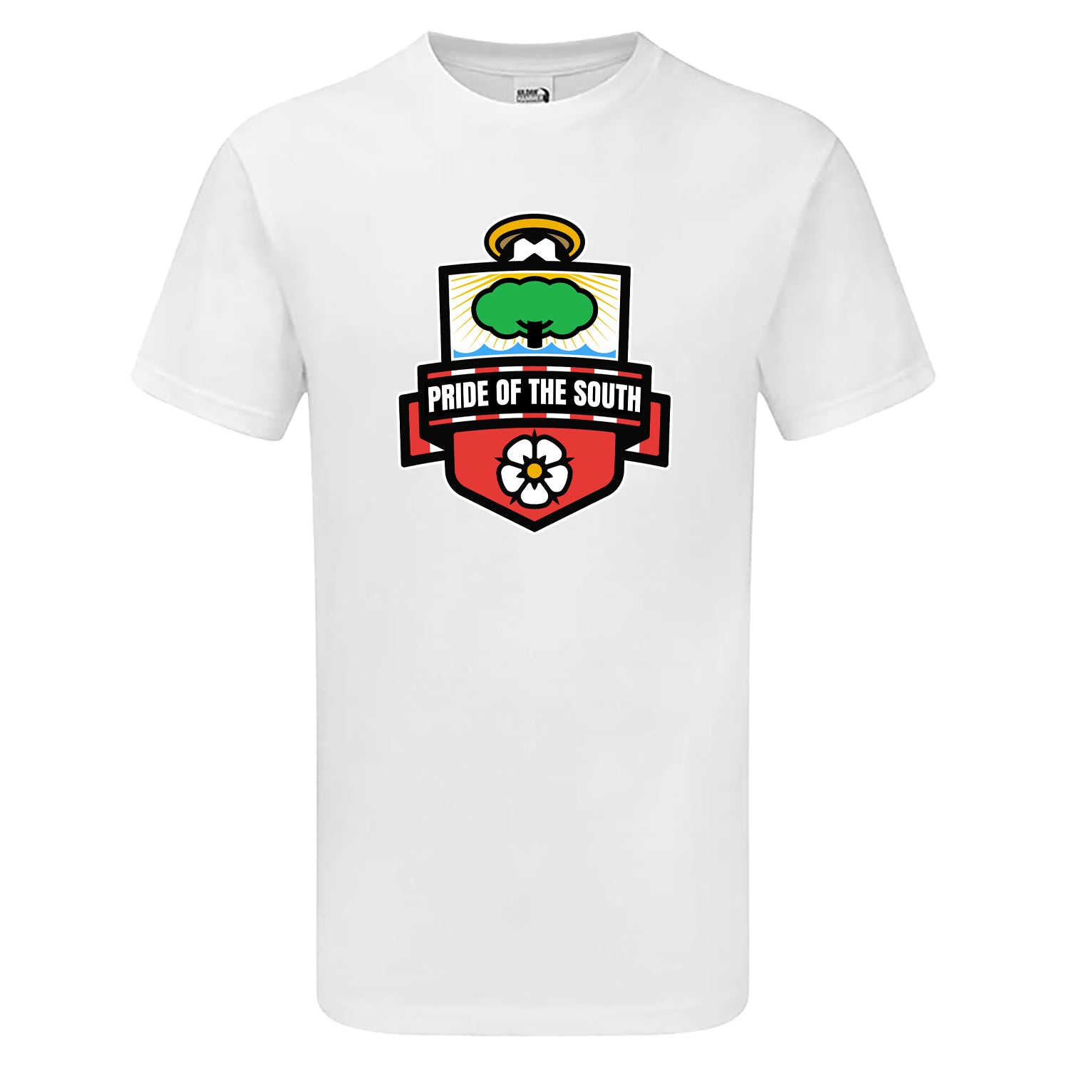 Pride Of The South Large Crest Men's Tshirt