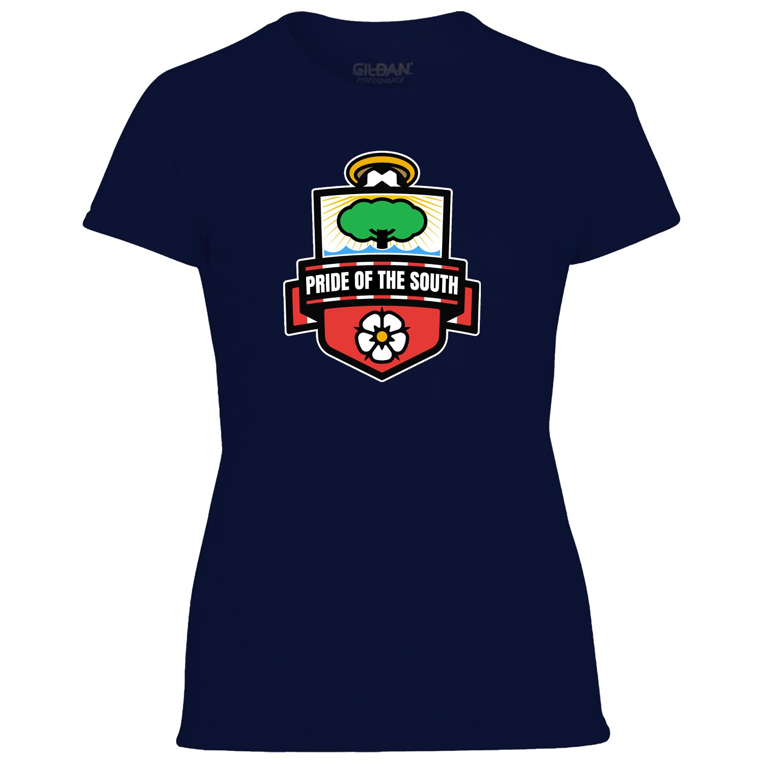 Pride Of The South Large Crest Women's Tshirt
