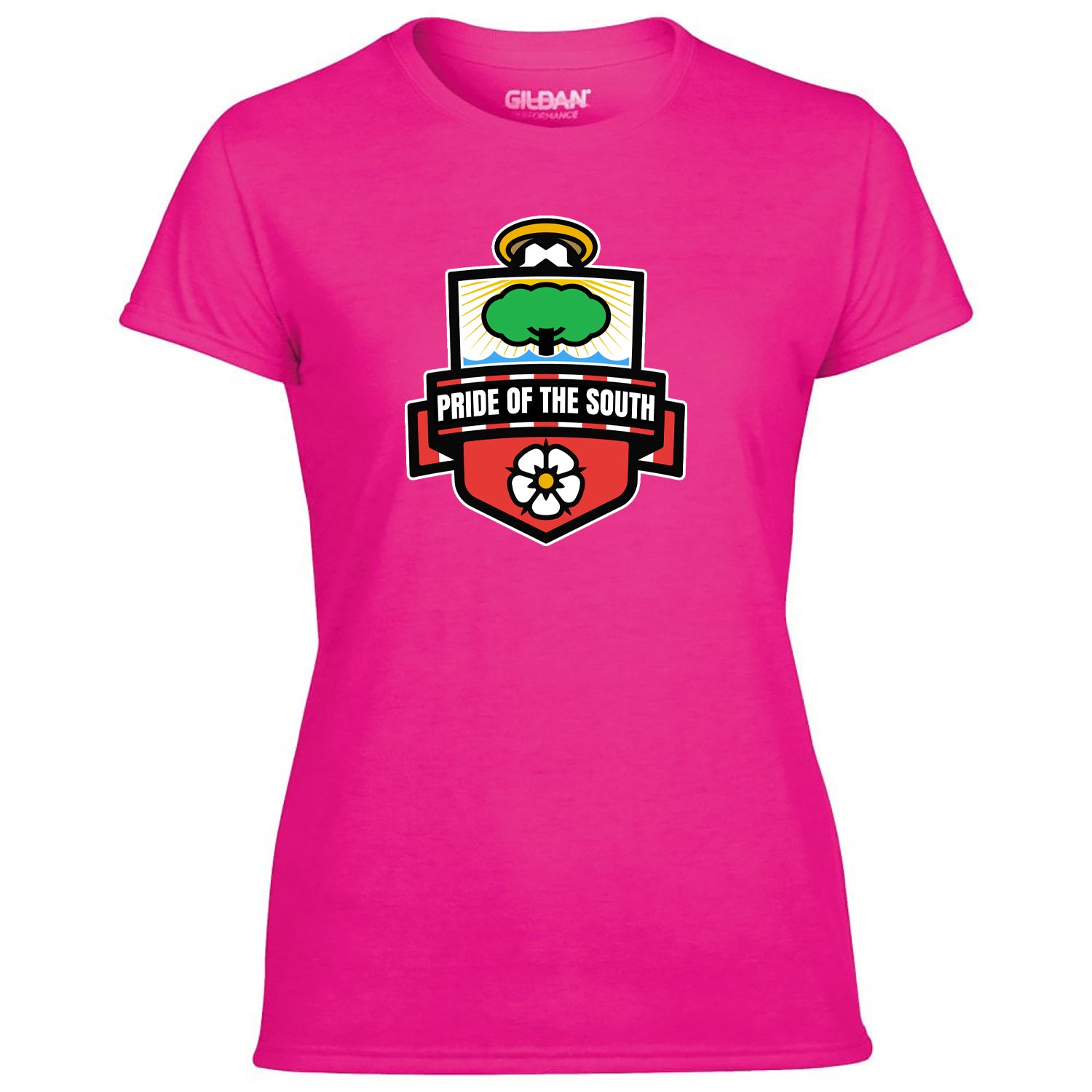Pride Of The South Large Crest Women's Tshirt