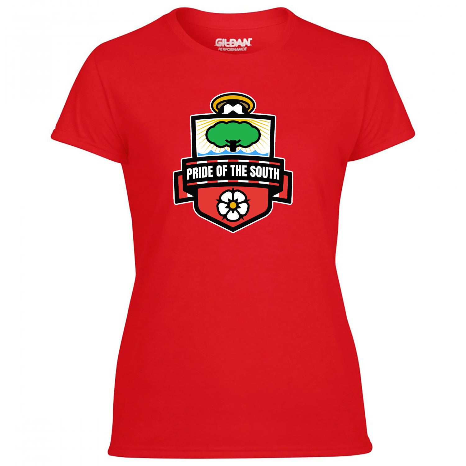 Pride Of The South Large Crest Women's Tshirt