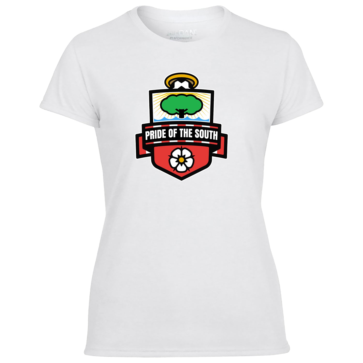 Pride Of The South Large Crest Women's Tshirt