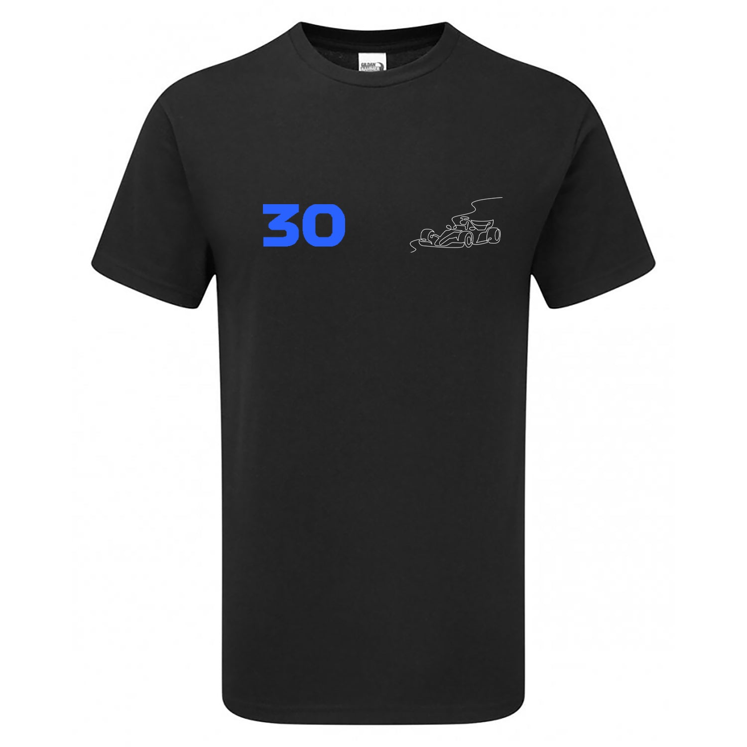 Race Car Driver 30 Pocket Abstract Children's Tshirt