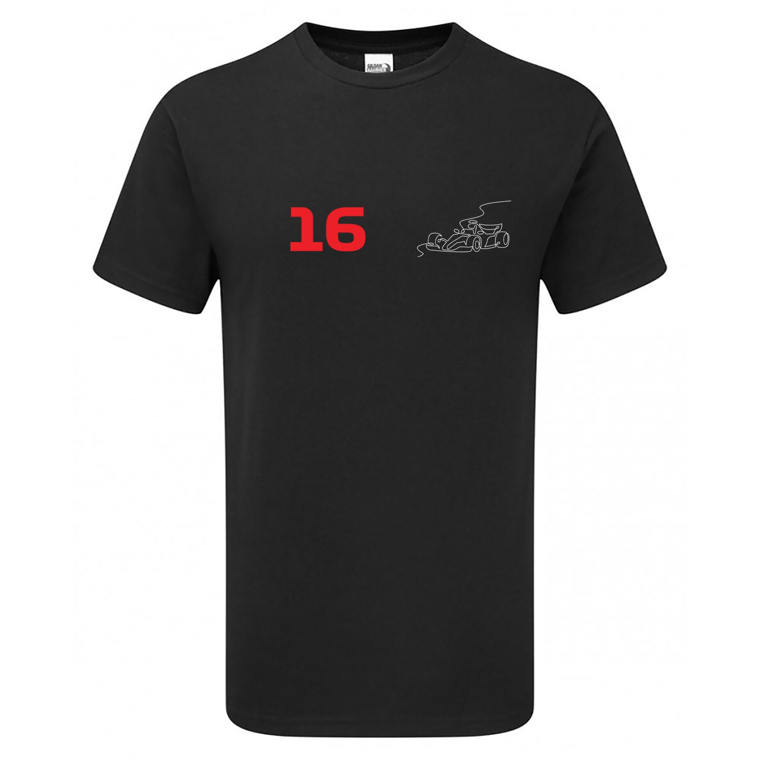 Race Car Driver 16 Pocket Abstract Children's Tshirt