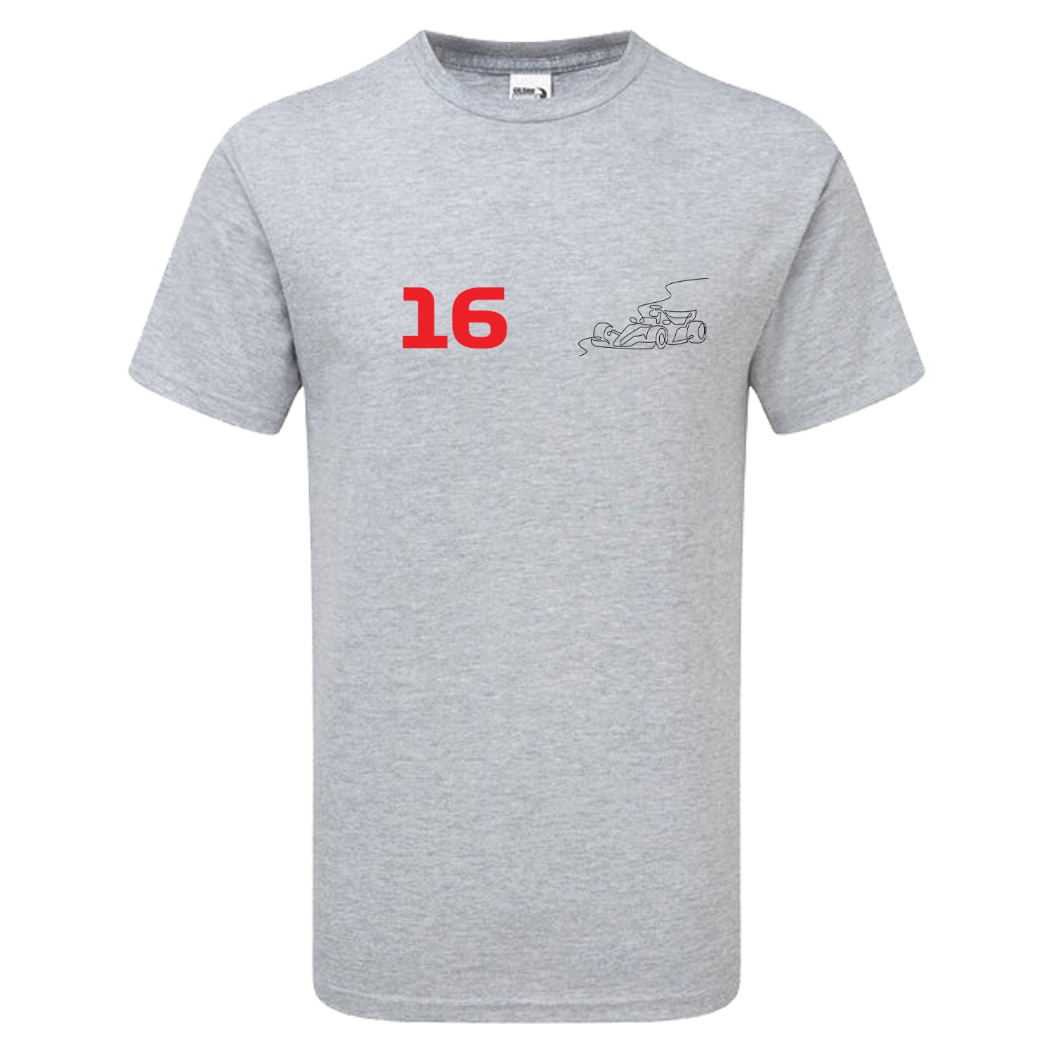 Race Car Driver 16 Pocket Abstract Children's Tshirt