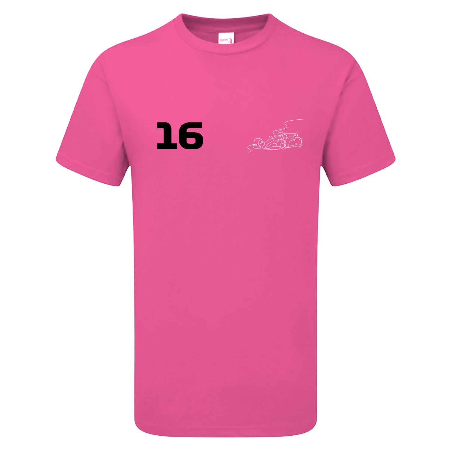 Race Car Driver 16 Pocket Abstract Children's Tshirt
