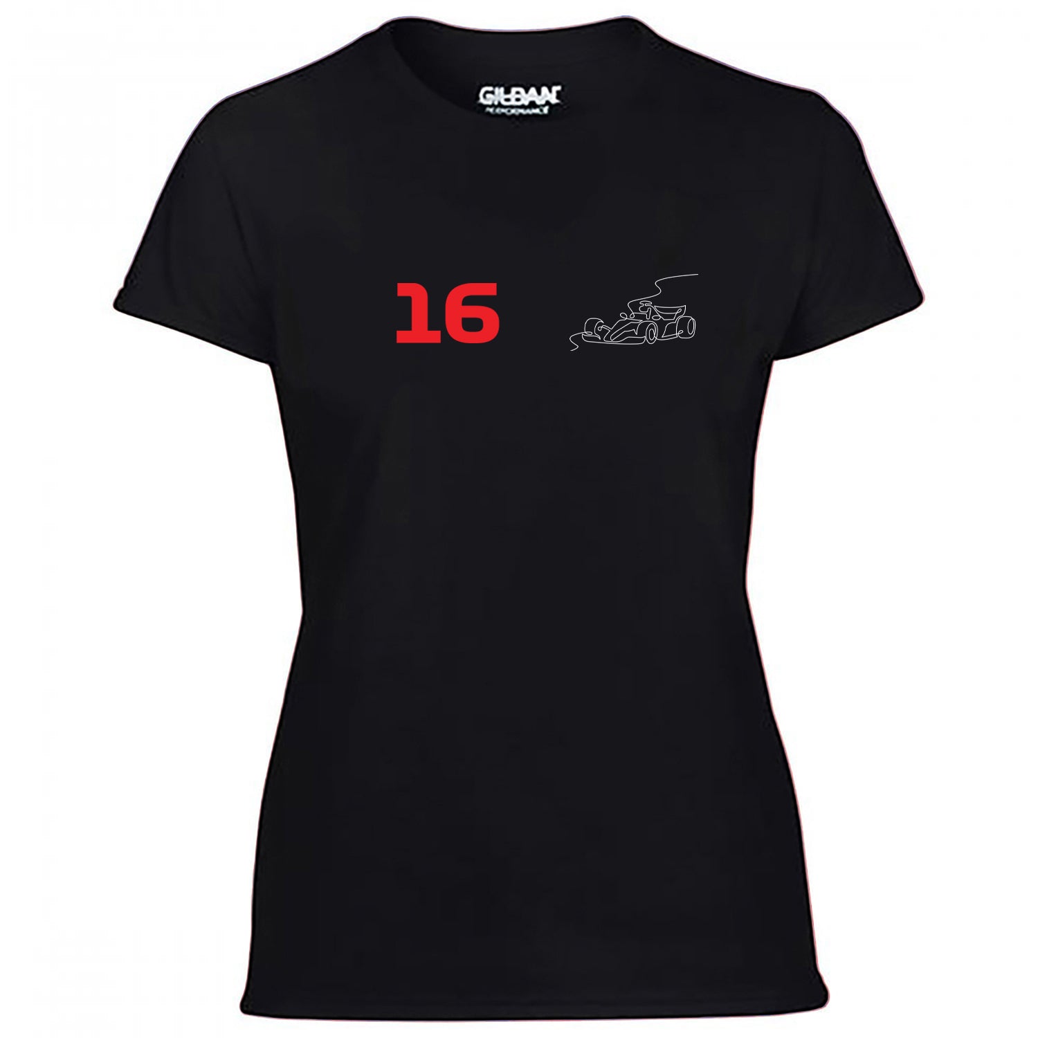 Race Car Driver 16 Pocket Abstract Women's Tshirt