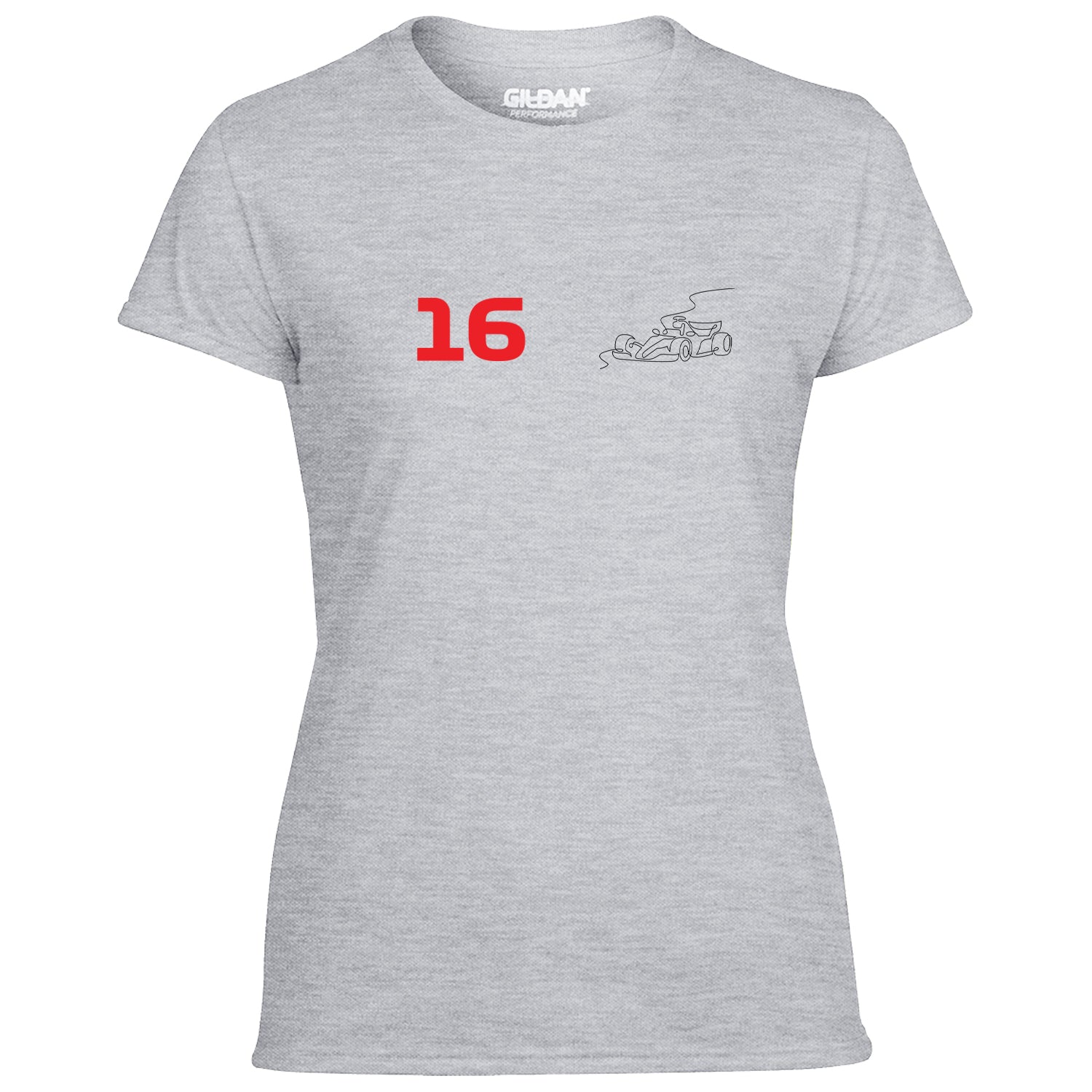 Race Car Driver 16 Pocket Abstract Women's Tshirt
