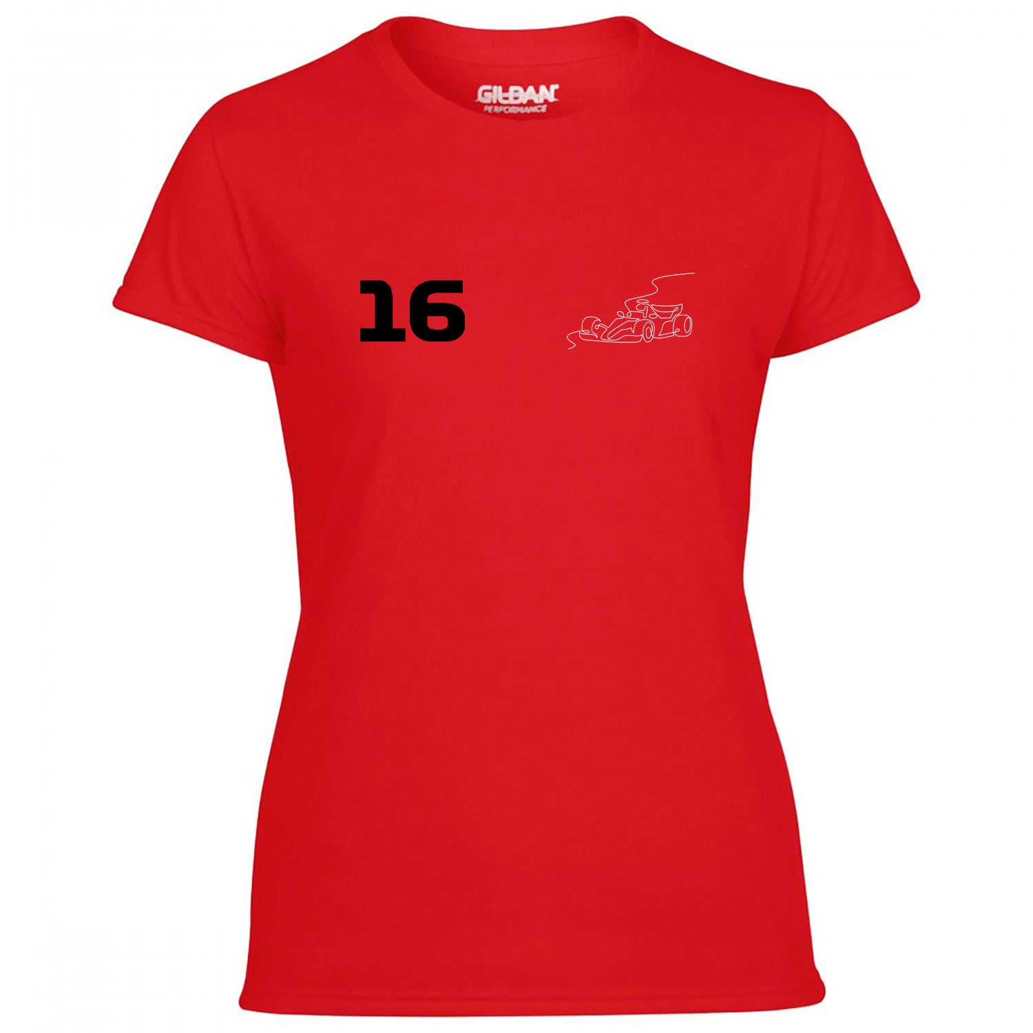 Race Car Driver 16 Pocket Abstract Women's Tshirt