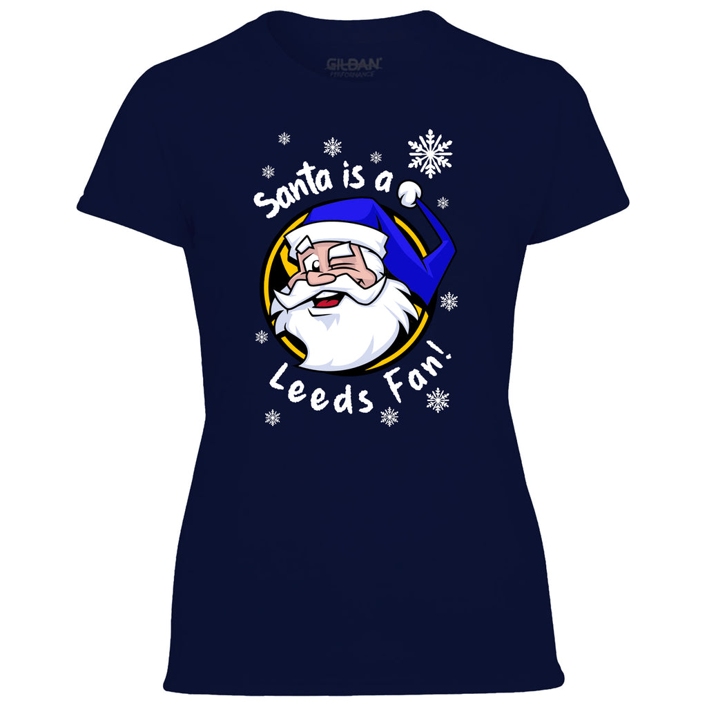 Santa Is A Leeds Fan! Women's Tshirt