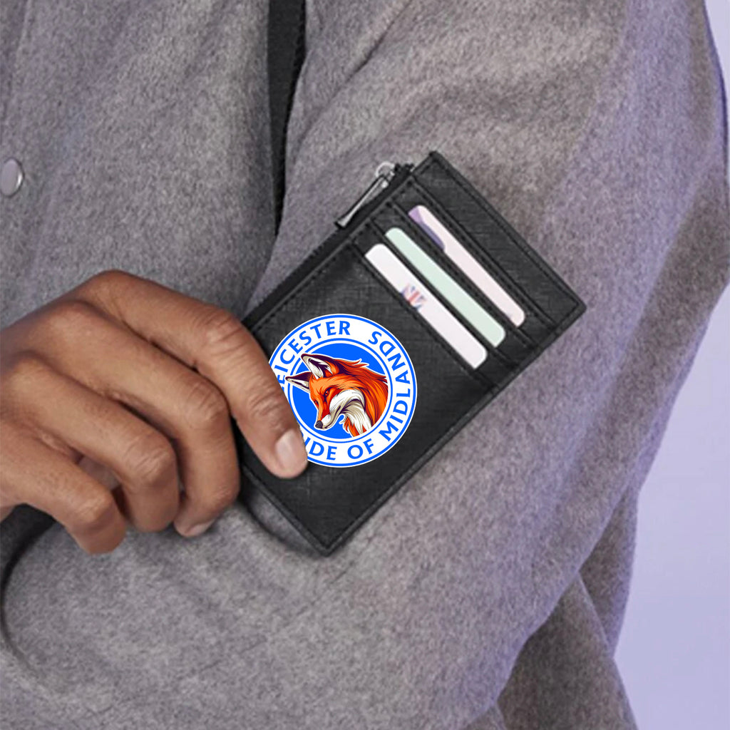 Leicester Crest Card Holder