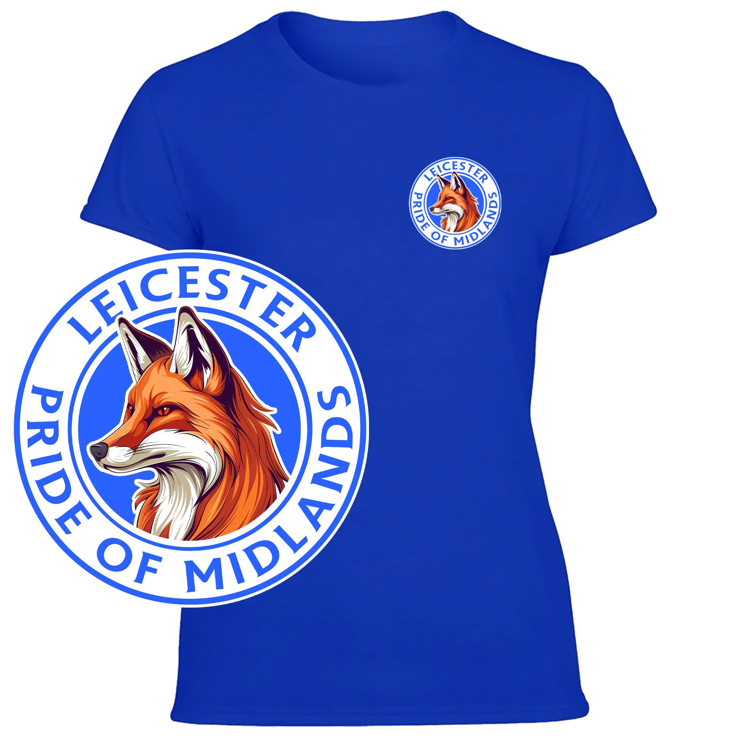 Leicester Pocket Crest Women's Tshirt