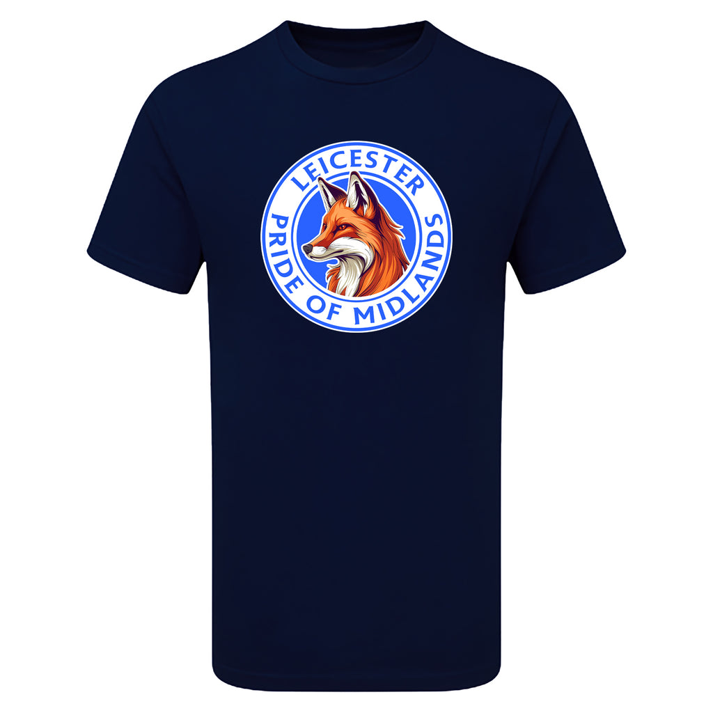 Leicester Large Crest Men's Tshirt