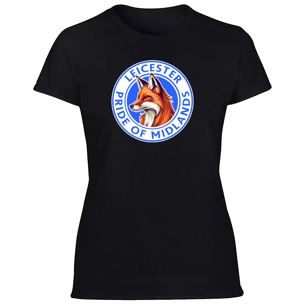 Leicester Large Crest Women's Tshirt
