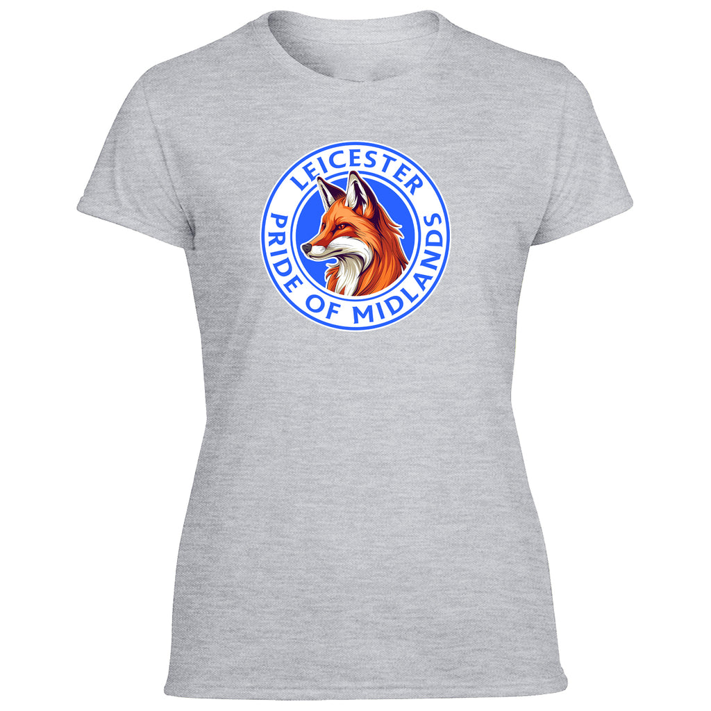 Leicester Large Crest Women's Tshirt