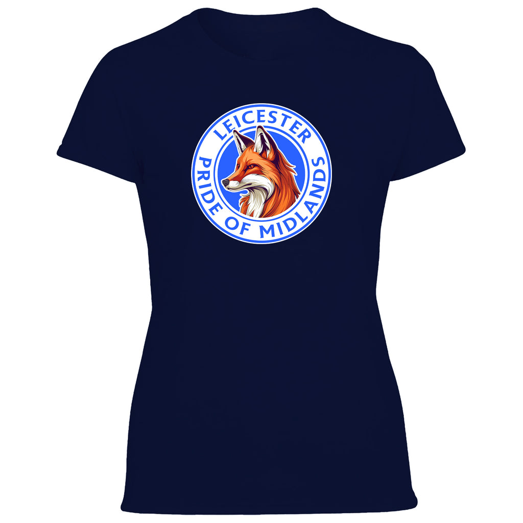 Leicester Large Crest Women's Tshirt