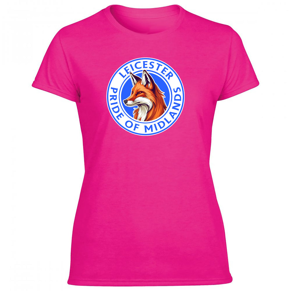Leicester Large Crest Women's Tshirt
