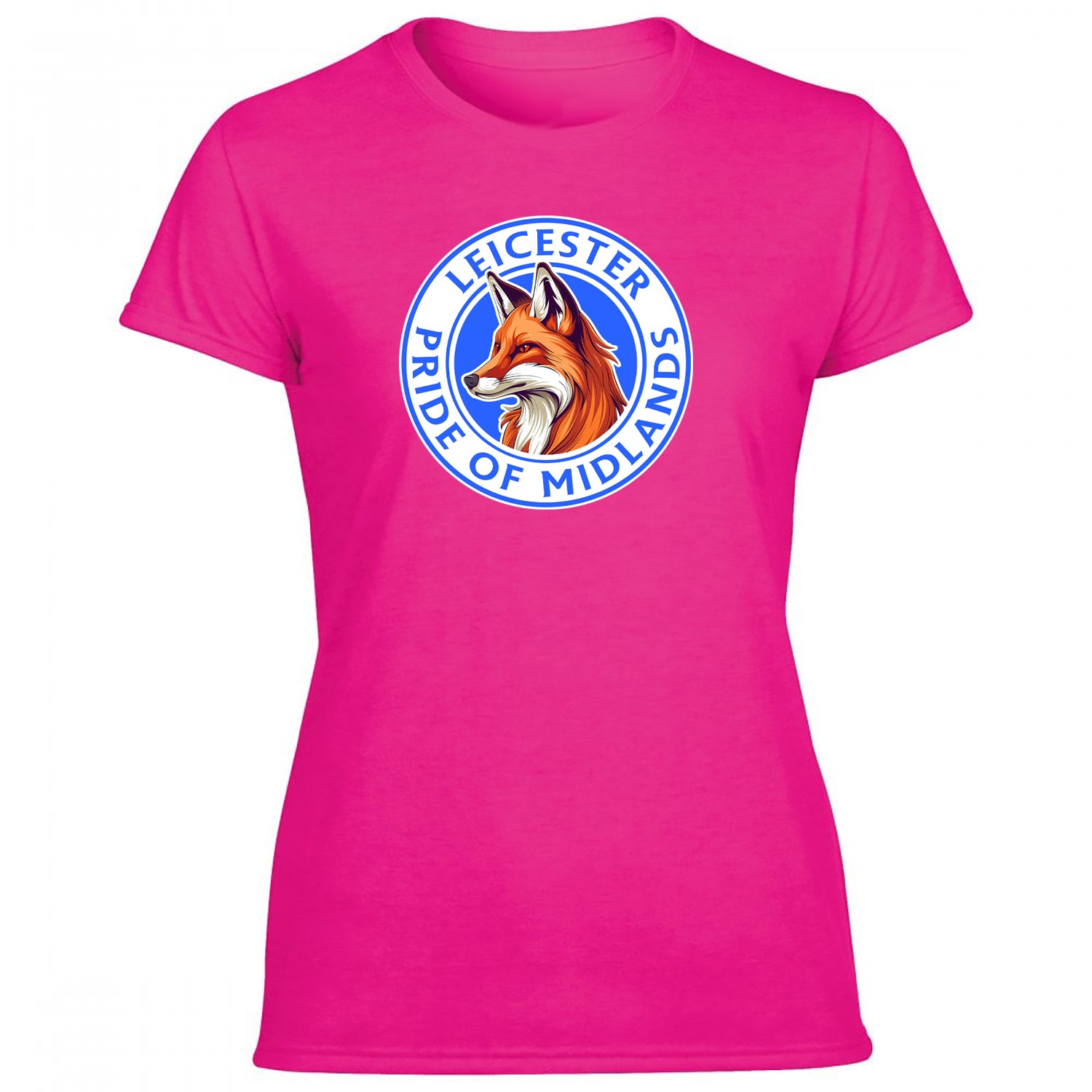 Leicester Large Crest Women's Tshirt