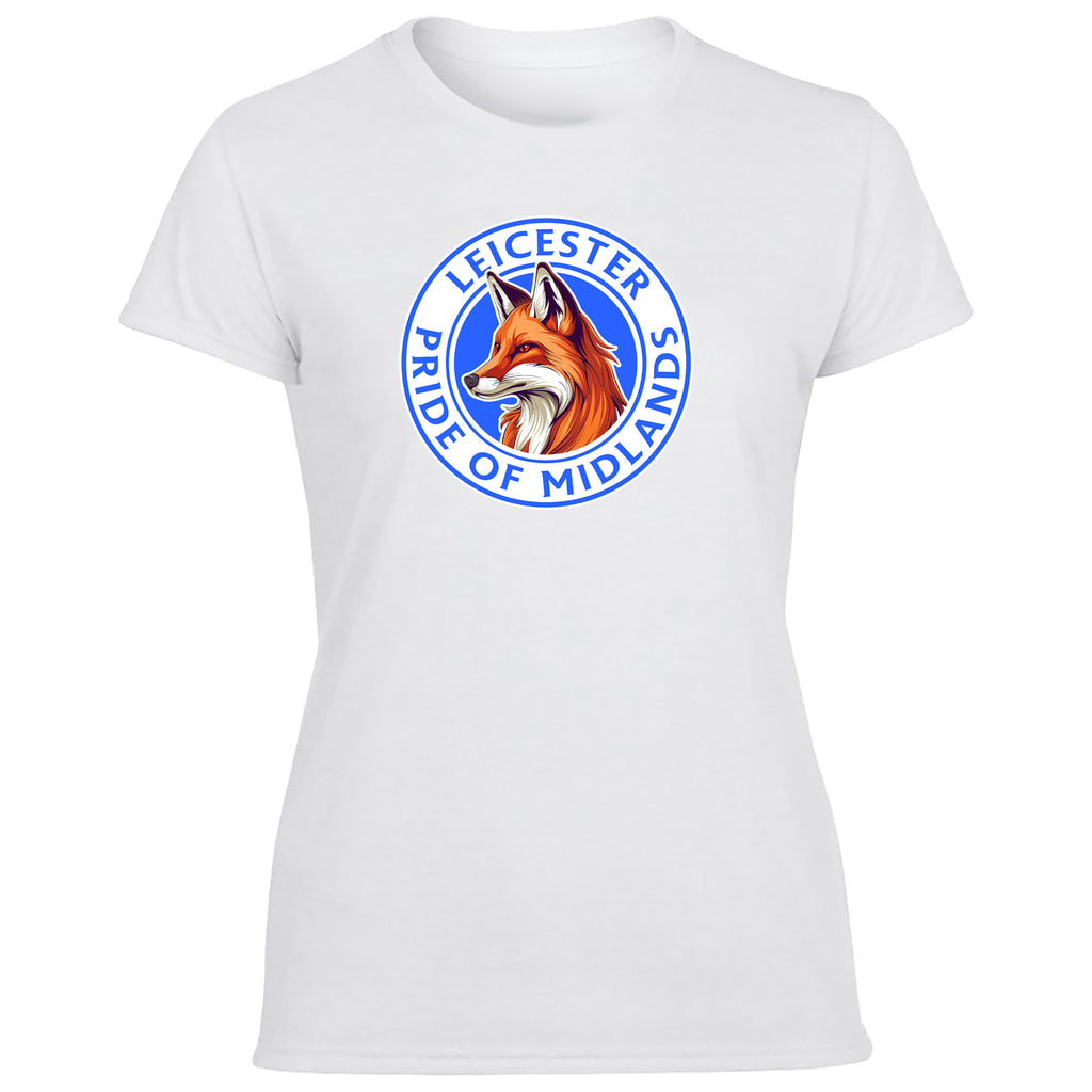 Leicester Large Crest Women's Tshirt