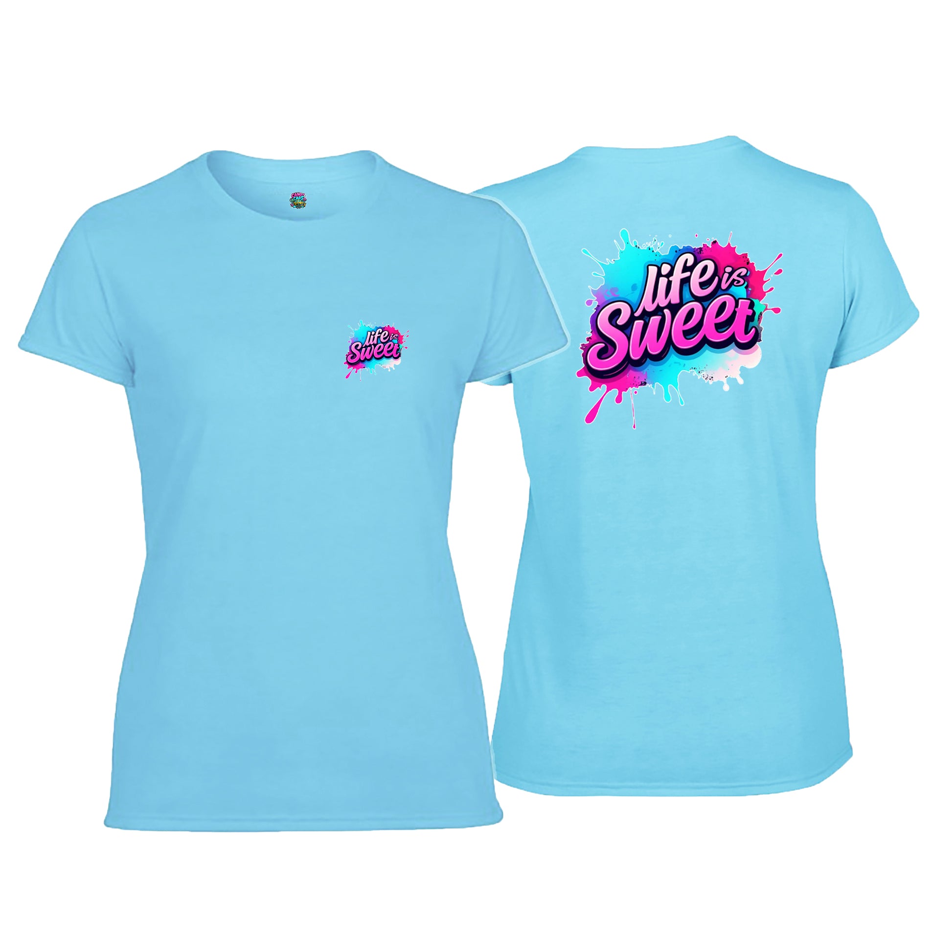 Candy Cabs Life Is Sweet Women's Tshirt