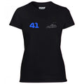 Race Car Driver 41 Pocket Abstract Women's Tshirt