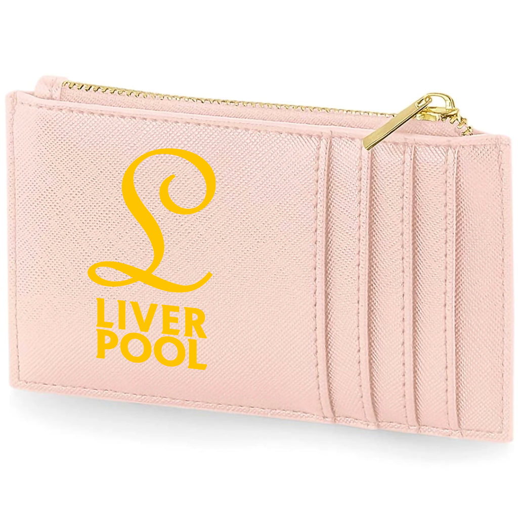 Liverpool Gold Crest Card Holder