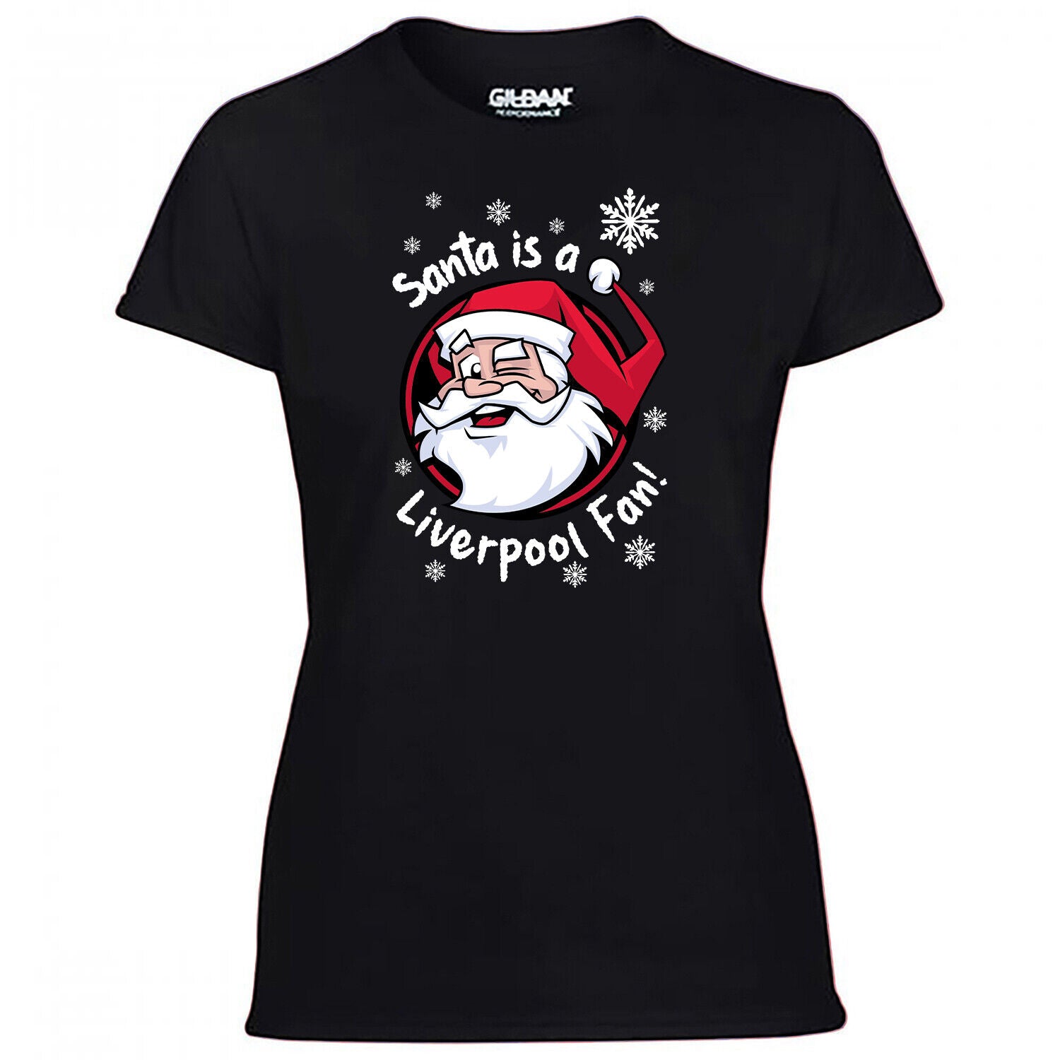 Santa Is A Liverpool Fan! Women's Tshirt