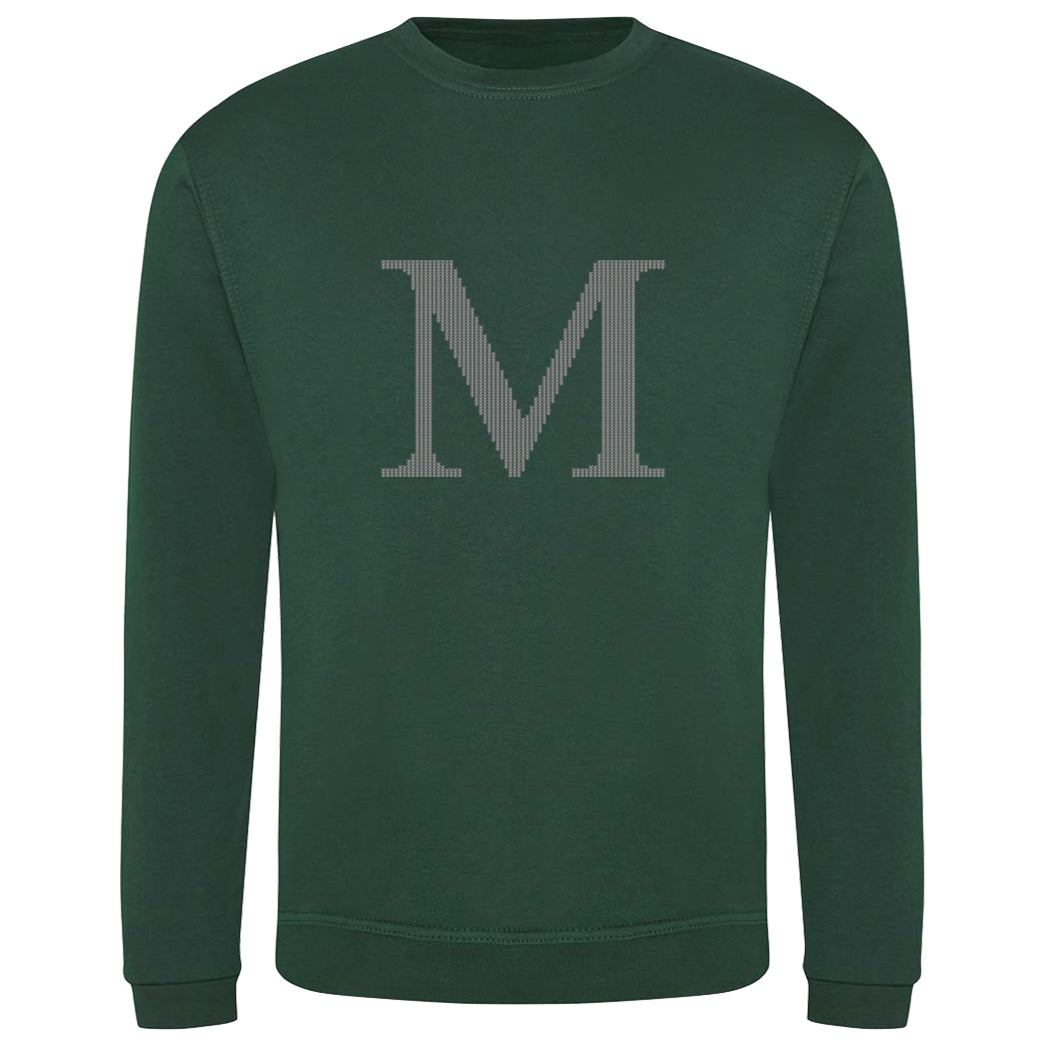 Mrs Weasley's Bottle Green Children's Christmas Jumper Sweatshirt