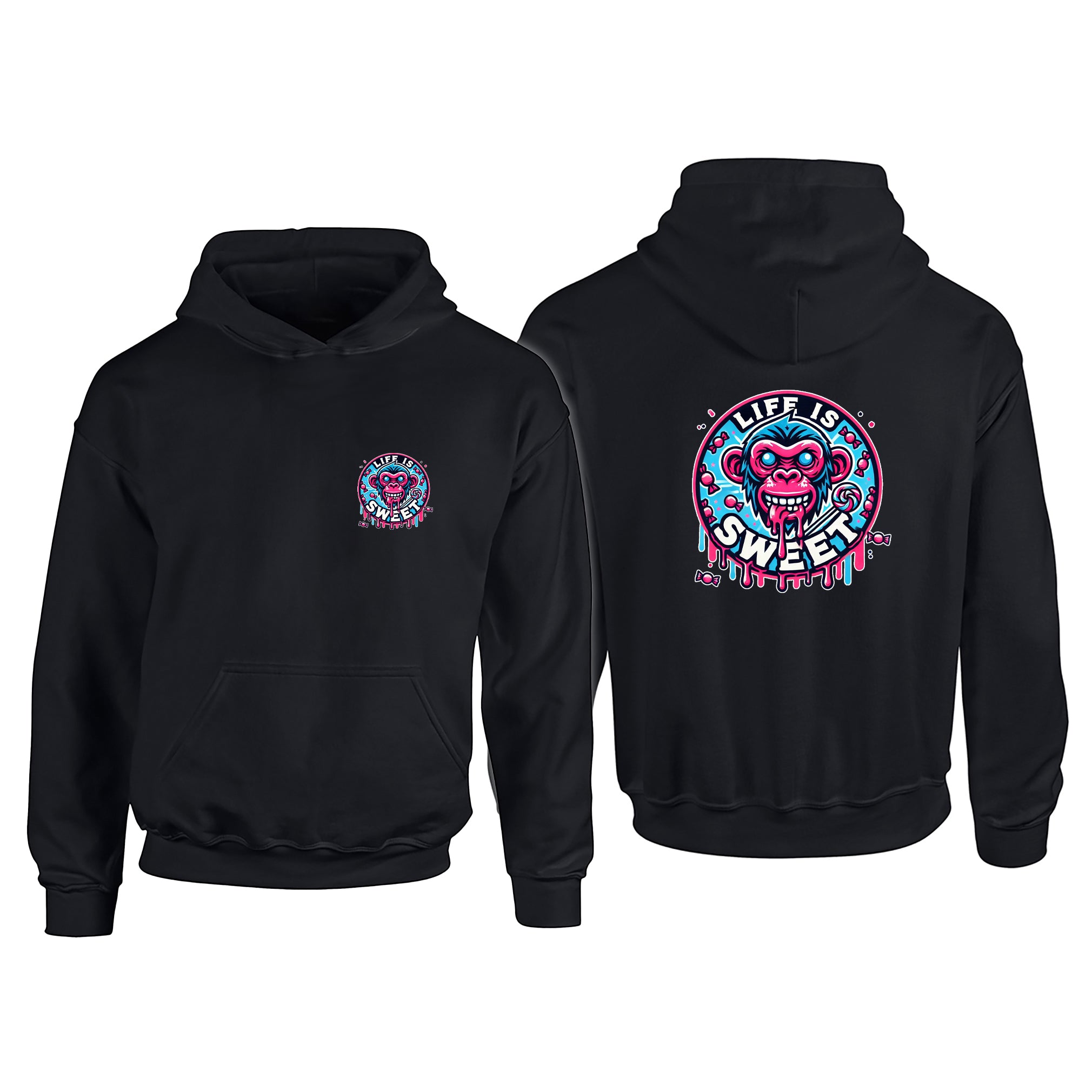 Candy Cabs Life Is Sweet 'Monkey' Children's Hoodie