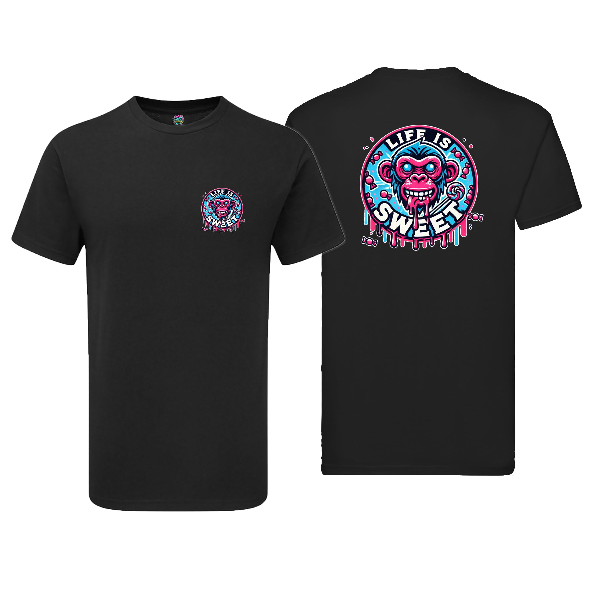 Candy Cabs Life Is Sweet 'Monkey' Children's Tshirt