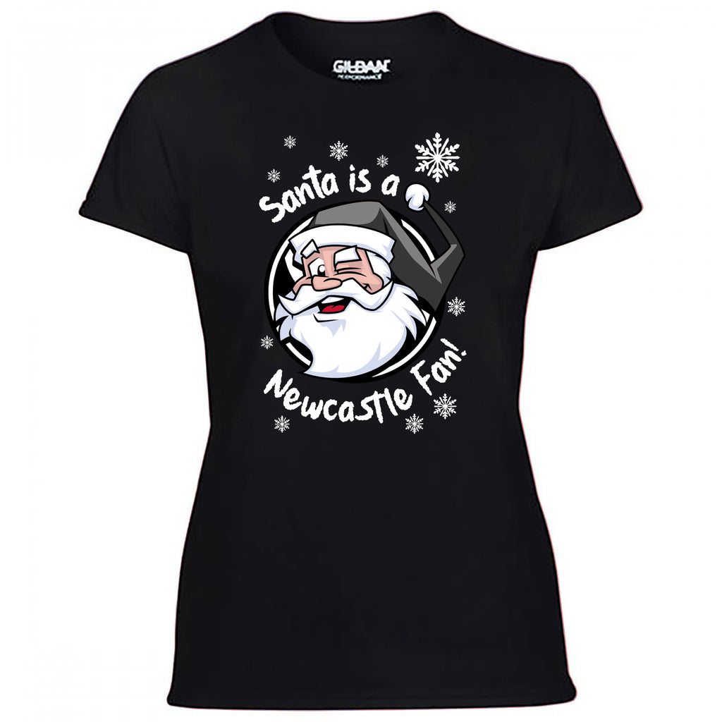 Santa Is A Newcastle Fan! Women's Tshirt