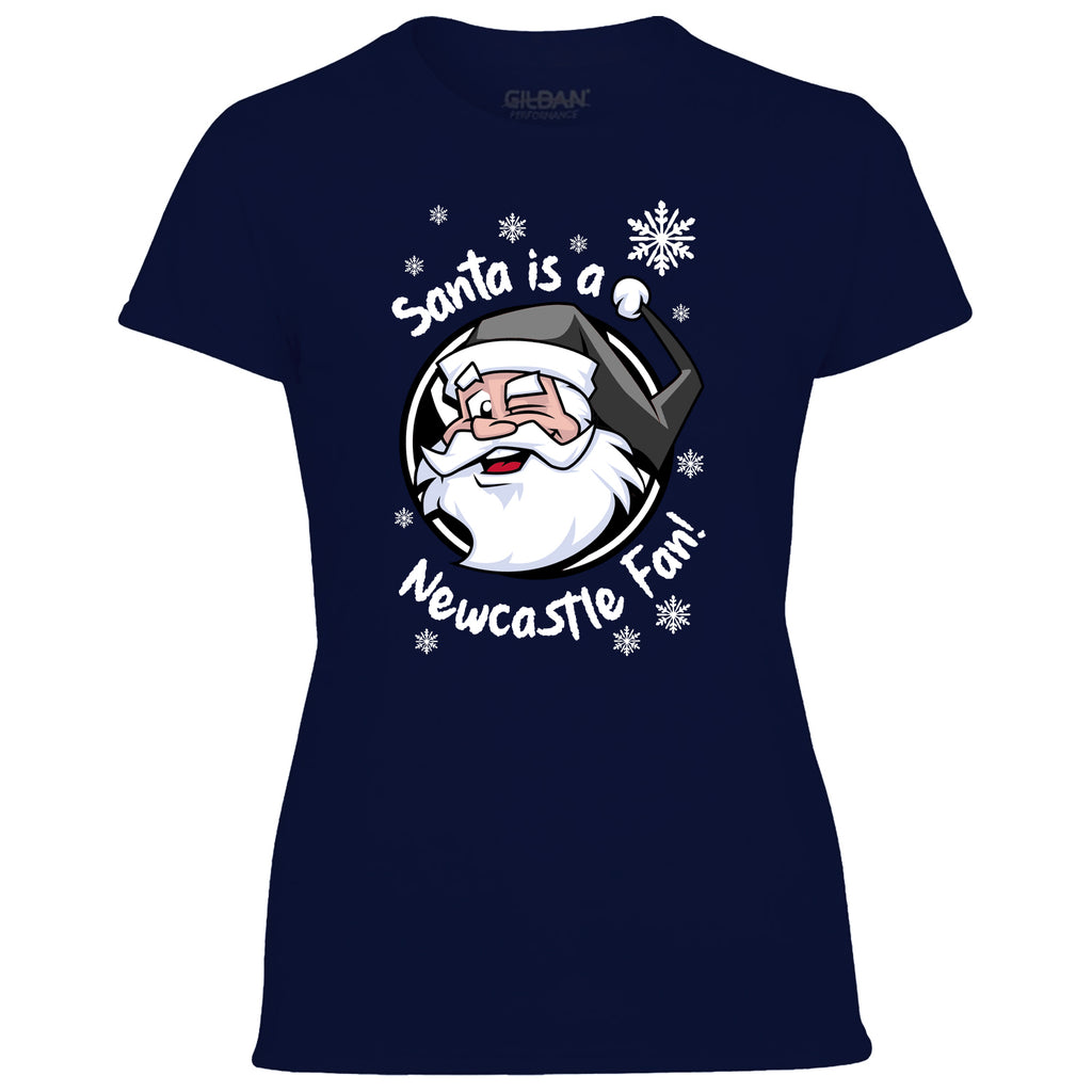 Santa Is A Newcastle Fan! Women's Tshirt