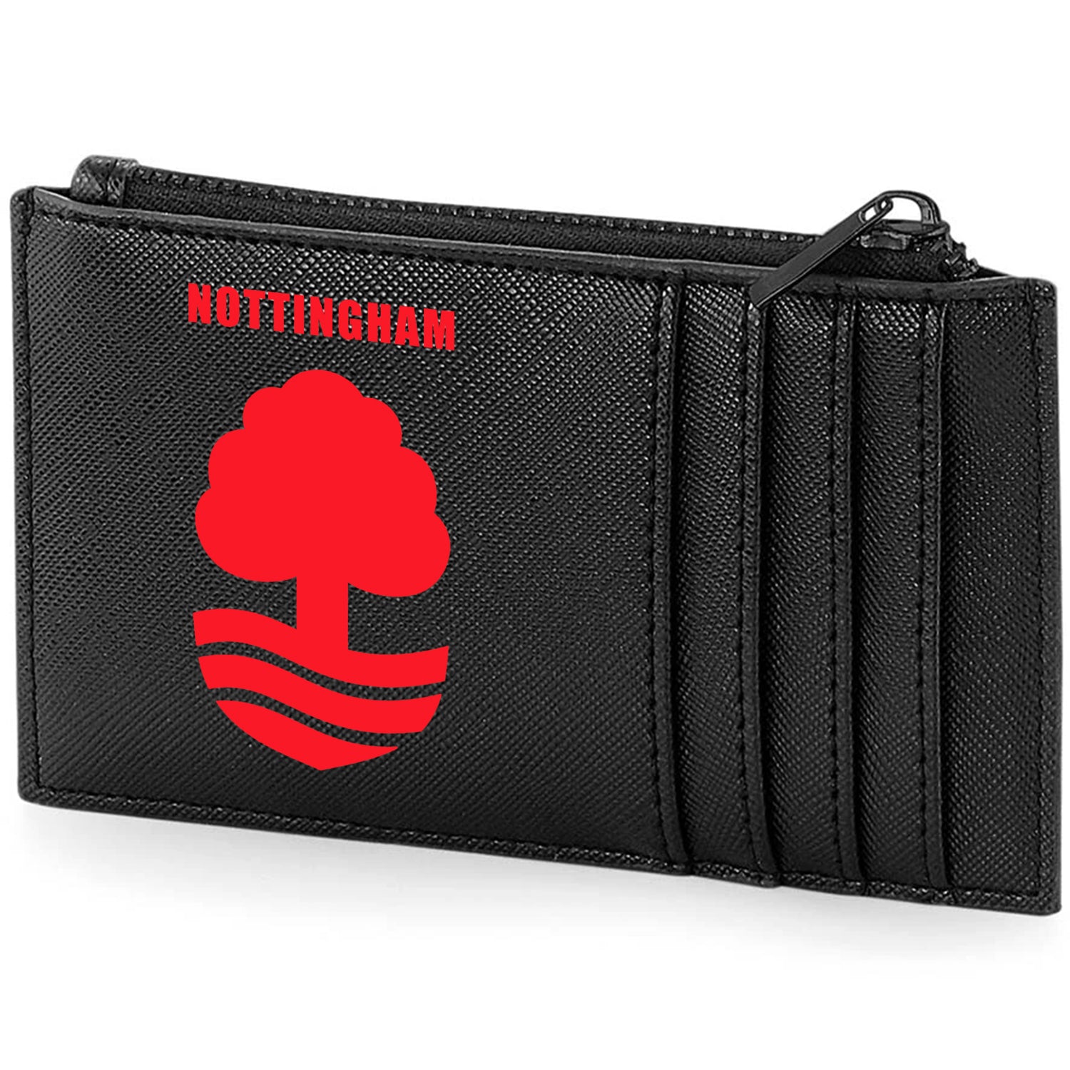 Nottingham Red Crest Card Holder